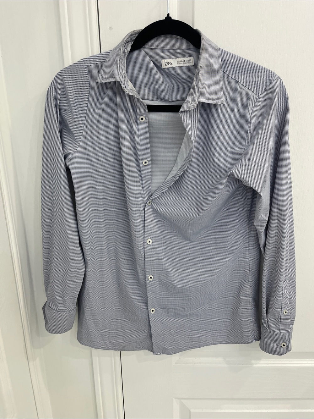 zara boys button down shirt